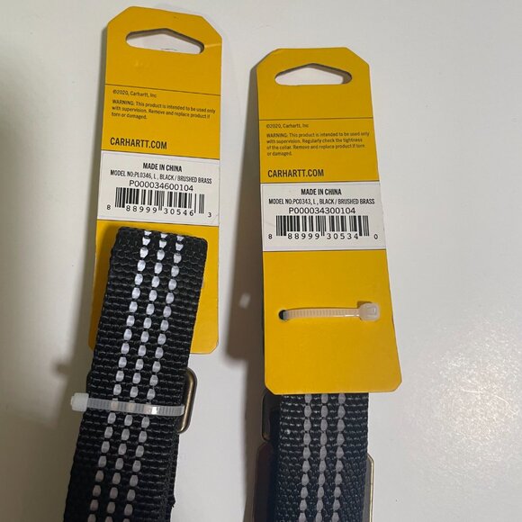 COPY - Carhartt Large Black Dog Collar and Leash Combo - Picture 3 of 8